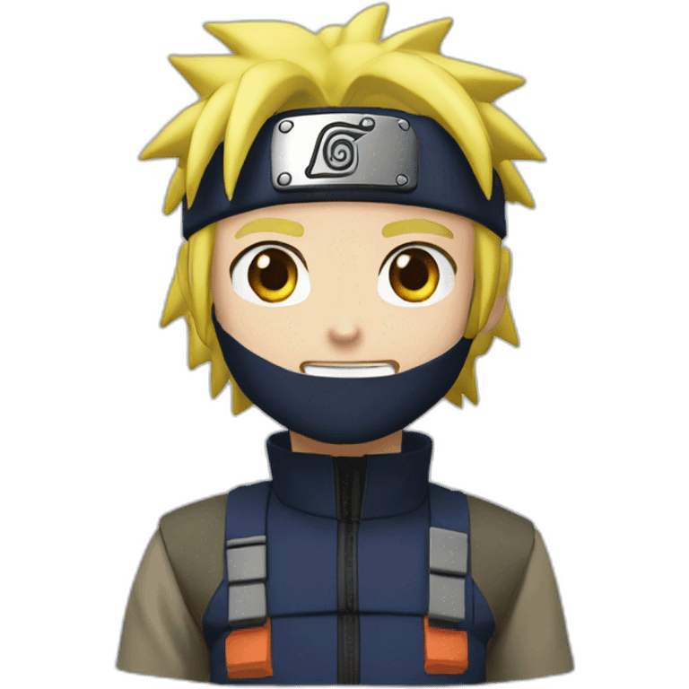 Naruto Usumaki working emoji