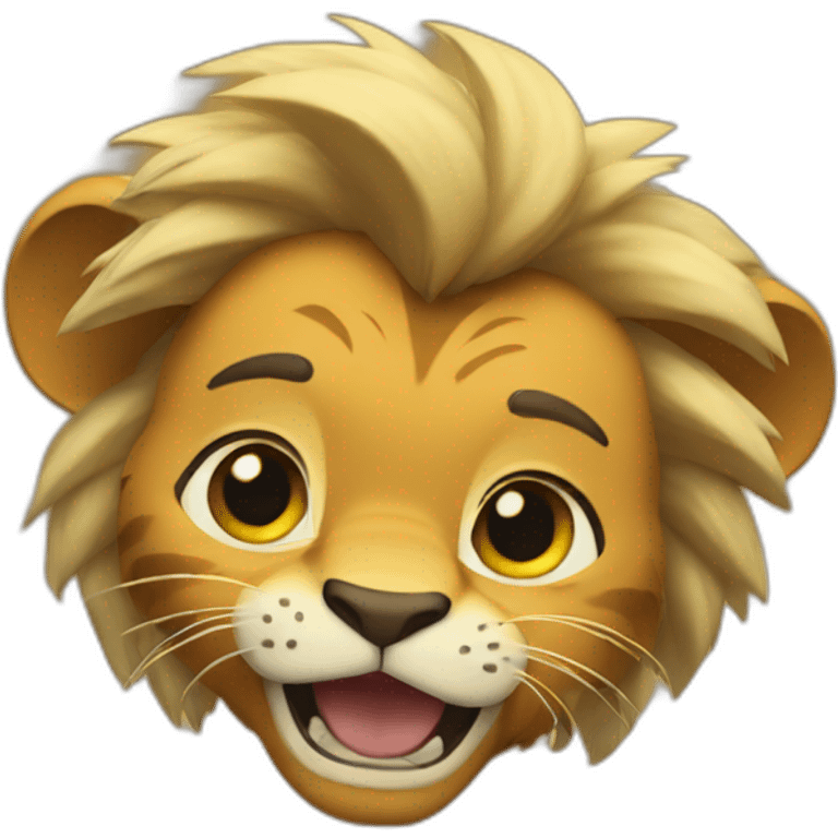 Simba riot emoji