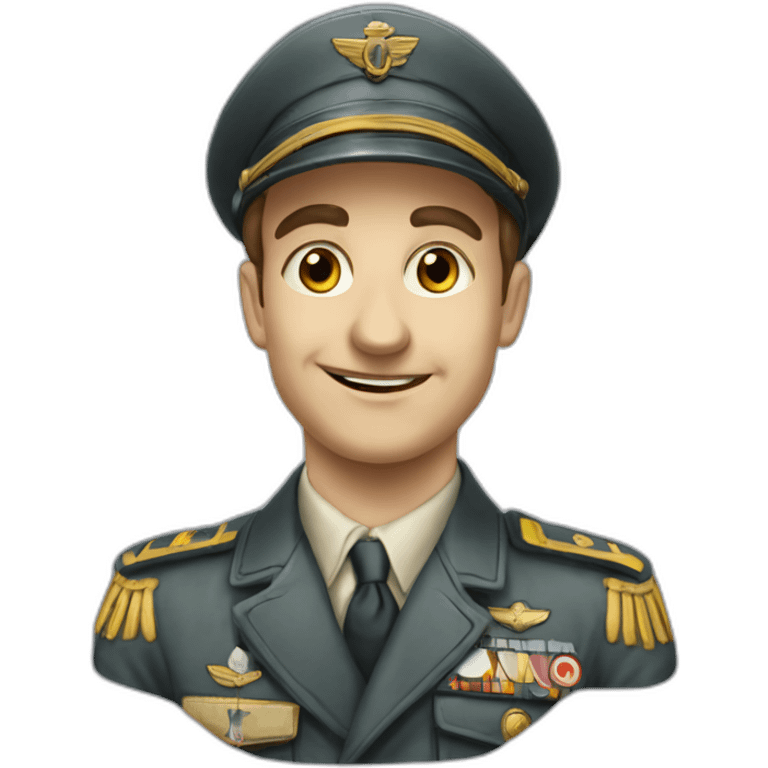 Pilote avion 1940 emoji