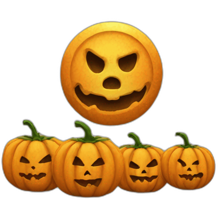 bitcoin halloween emoji