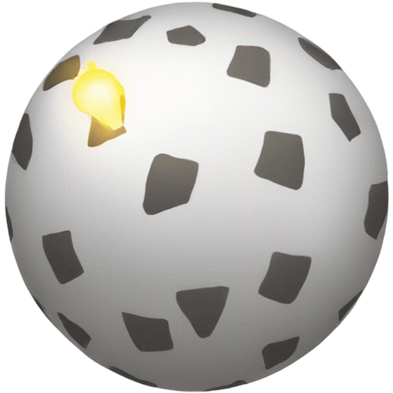 Lighting ball emoji