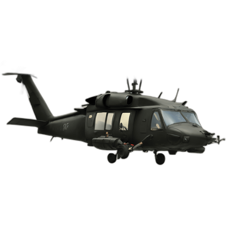 Black hawk down emoji