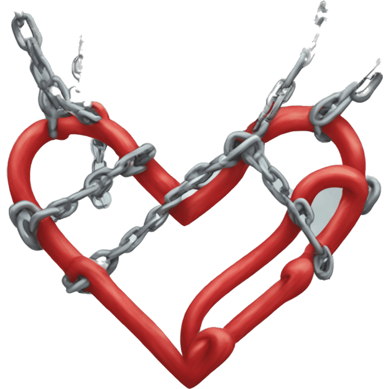 heart in chains emoji