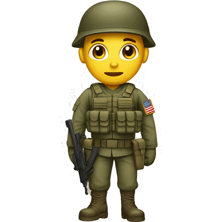 Weakness army soldier emoji