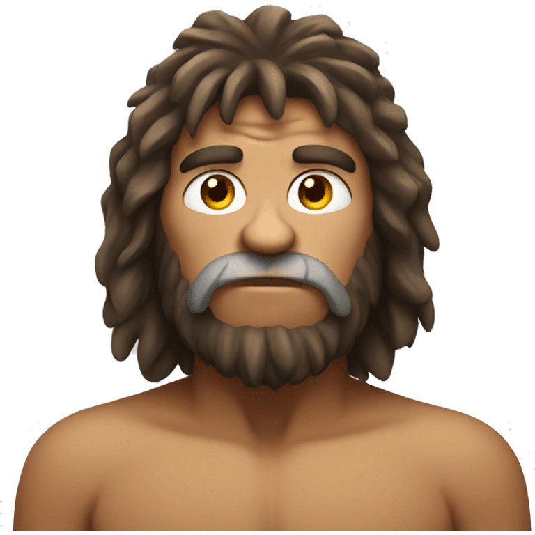 Caveman emoji. emoji