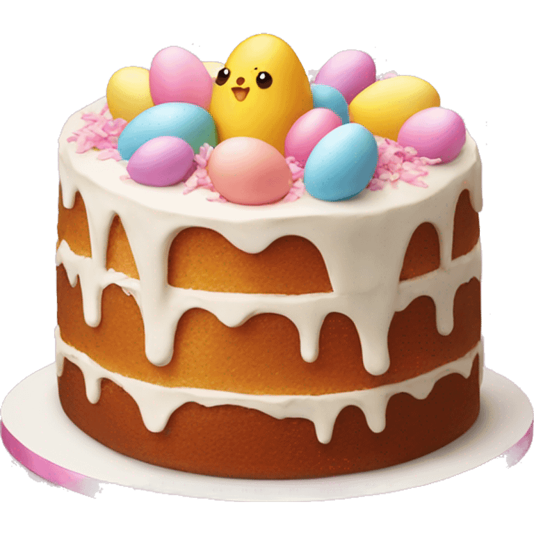 easter cake emoji