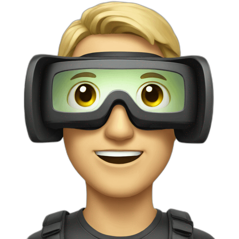 virtual reality glasses emoji