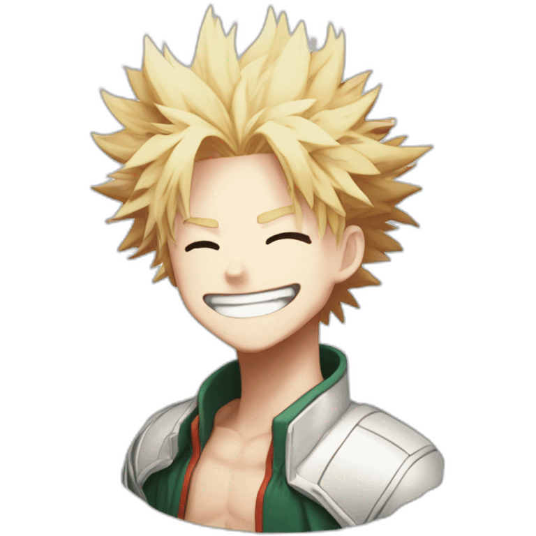 Bakugo my hero academia manga emoji