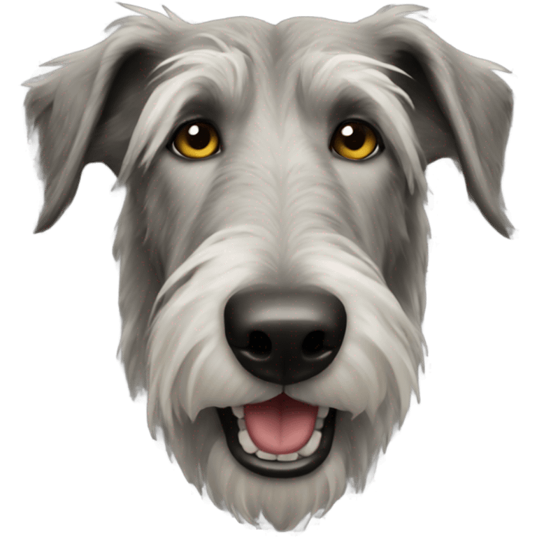 Irish wolfhound dog emoji