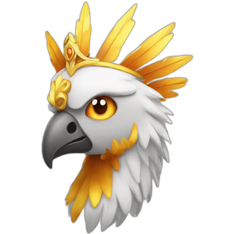 Fenix in crown emoji