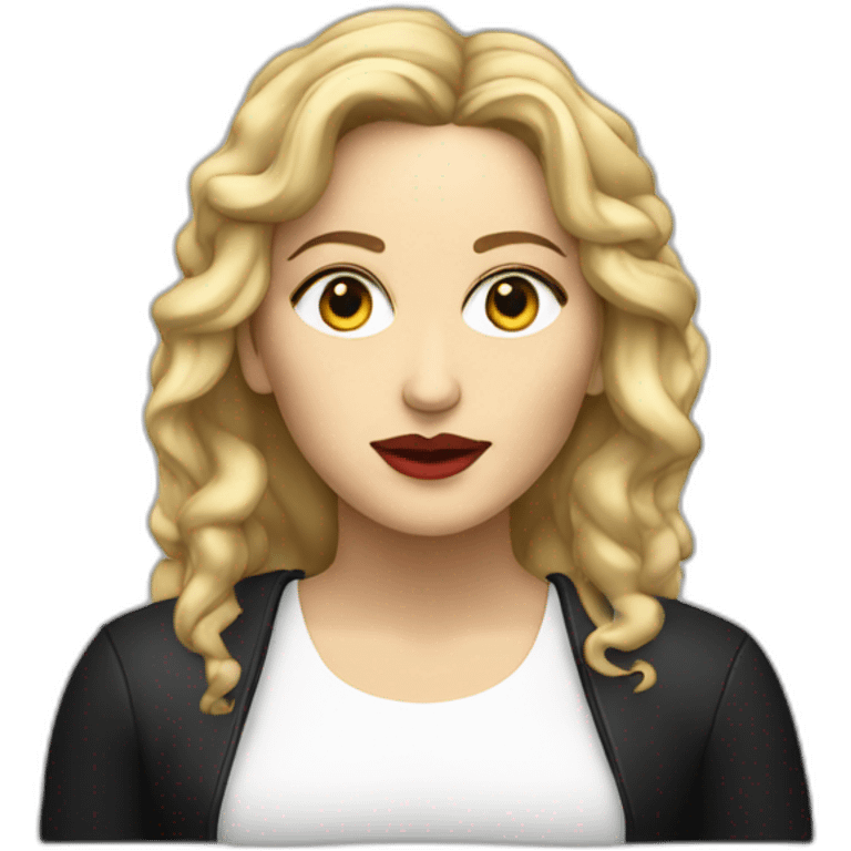 madonna singer emoji