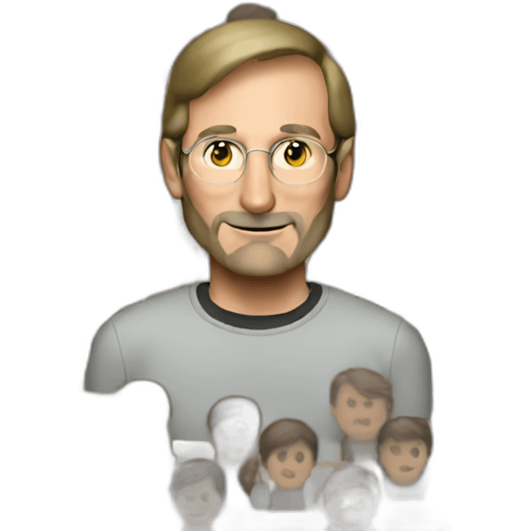 Steve jobs young emoji