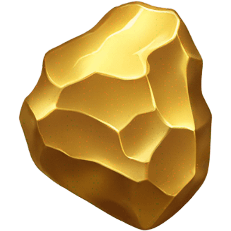 Gold nugget emoji