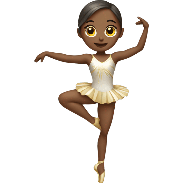 Rhythmic gymnast emoji