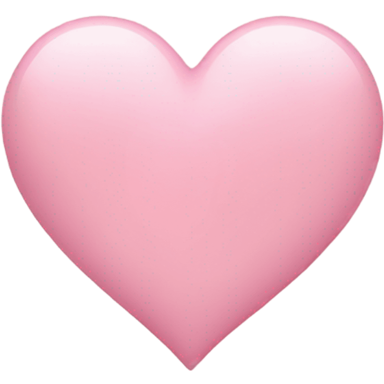 Baby pink heart  emoji