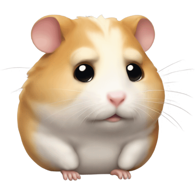 sad hamster  emoji