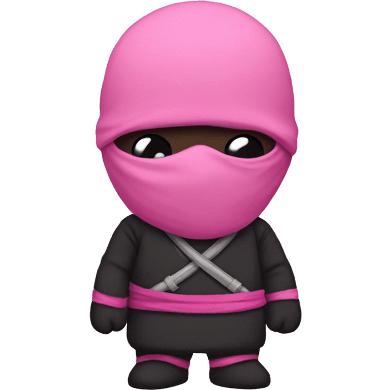 Pink ninja  emoji