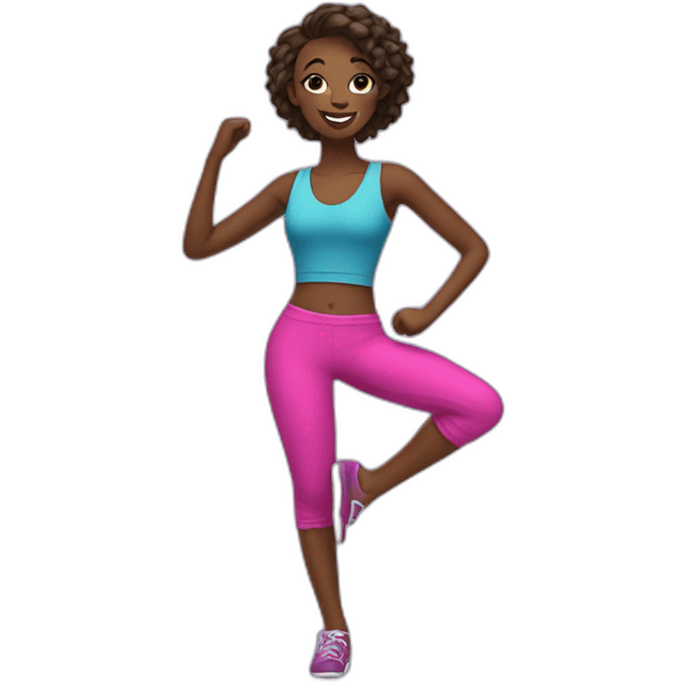 danseuse de zumba emoji