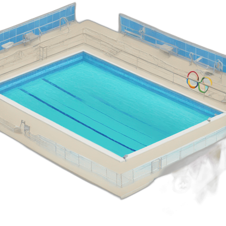 Olympic swimming pool emoji