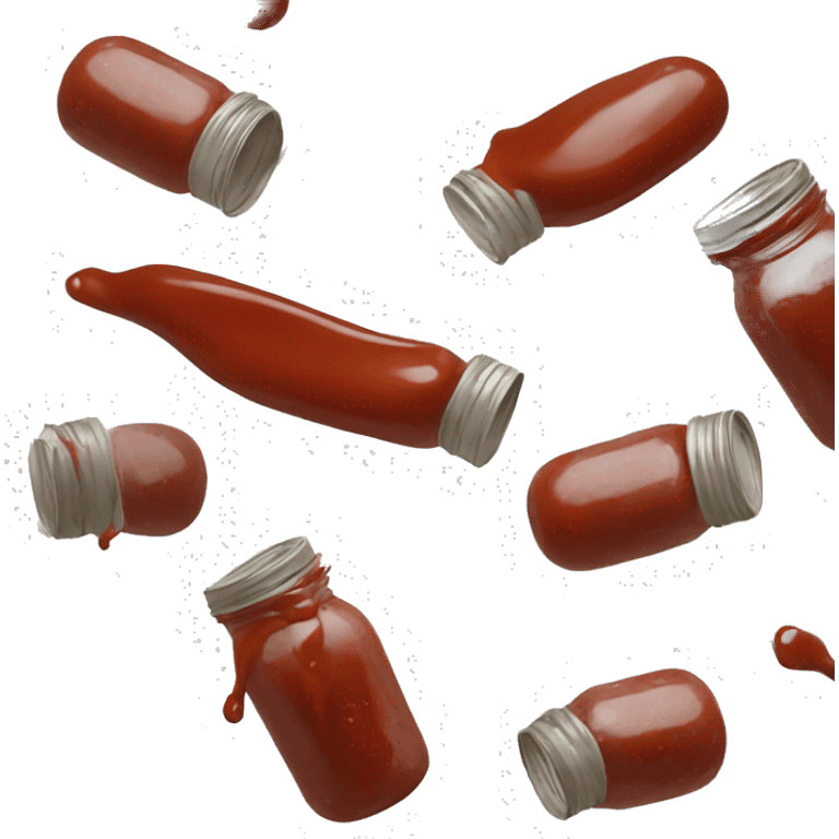 spilled sauce jar emoji