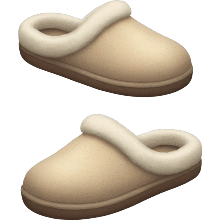 Cozy slippers emoji