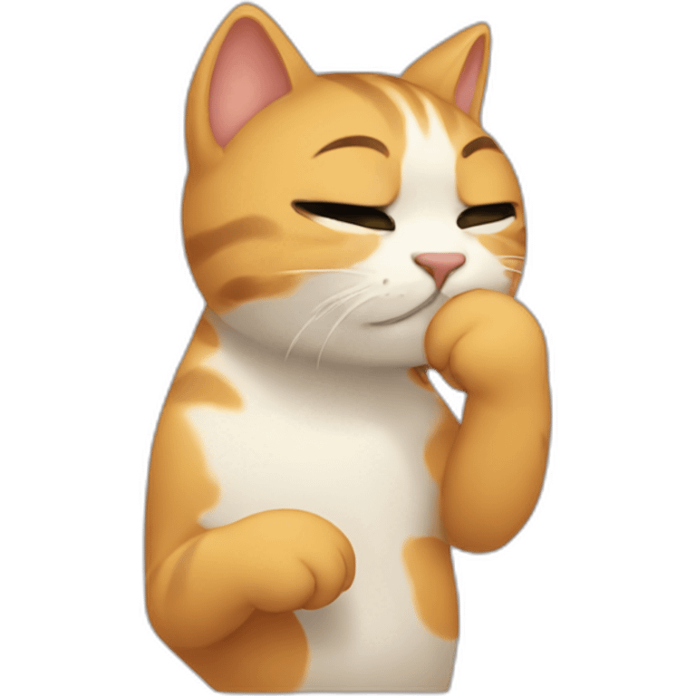 CAT FACEPALM emoji