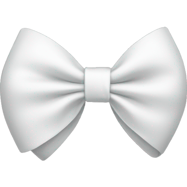 white bow emoji