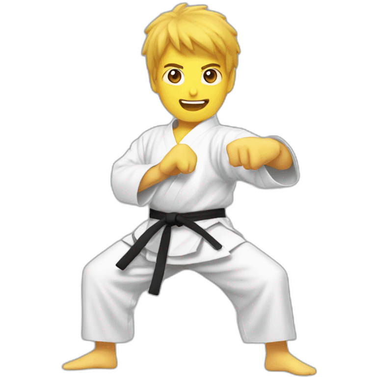 Karateka emoji