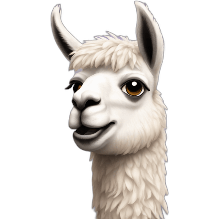 hunky llama emoji