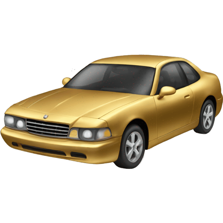 gold car emoji