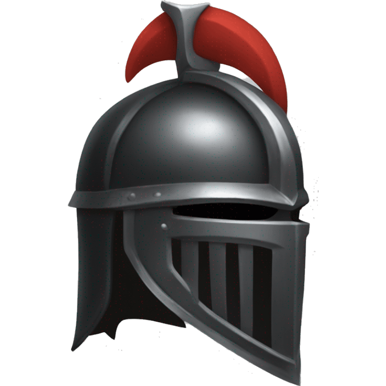 A buff black knight full helm emoji