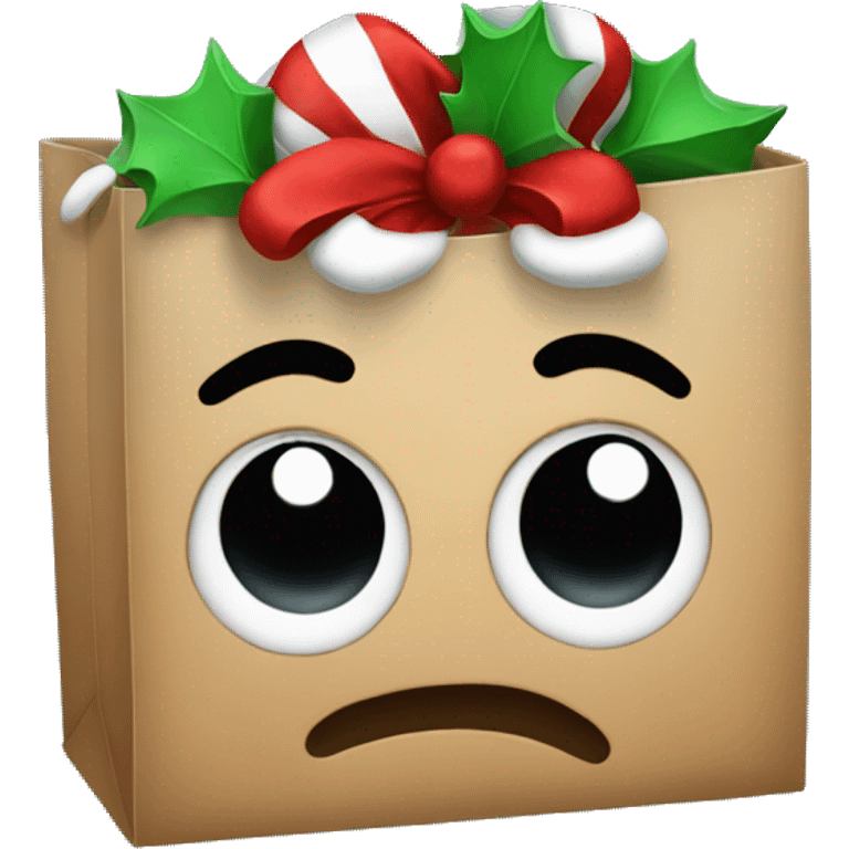 Xmas bag emoji