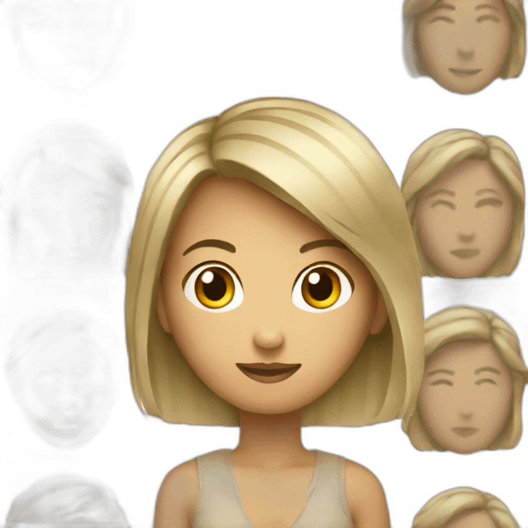 Femme sur un homme emoji