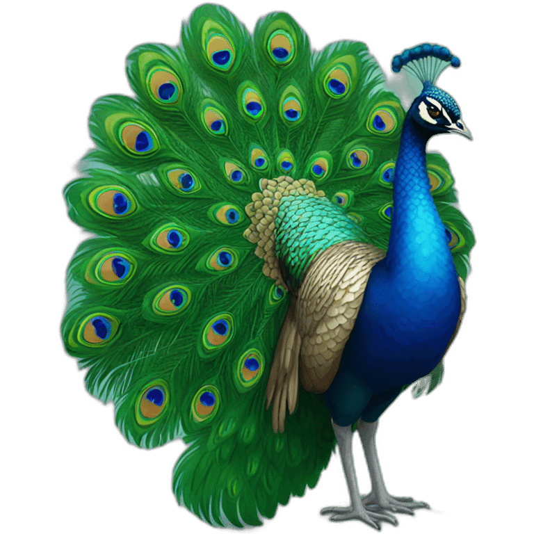 Peacock  emoji