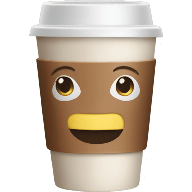 Coffee to go emoji