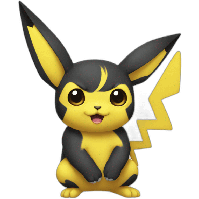 Picatchu qui pleure emoji