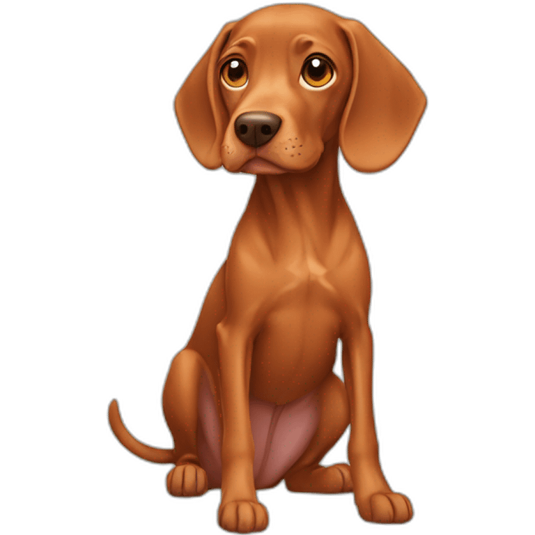 Vizsla dog emoji