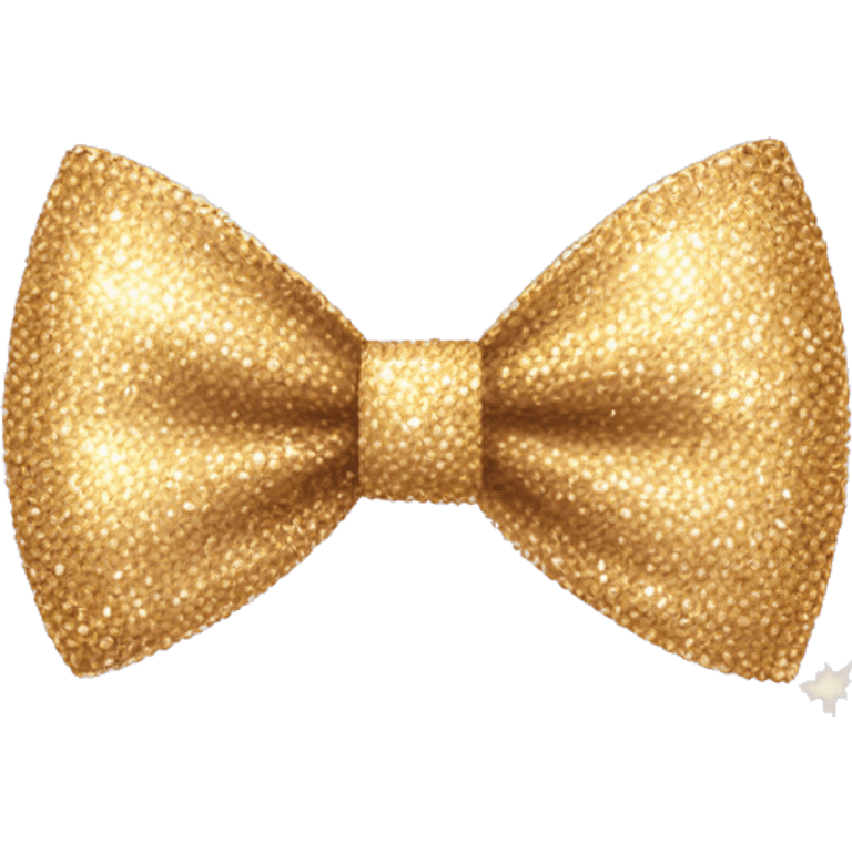 Sparkly bow emoji