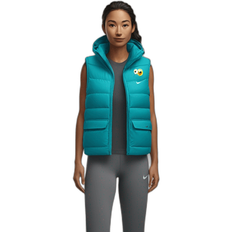 Border colis package Nike vest emoji