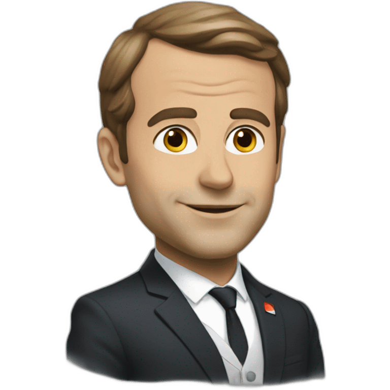 Macron nu emoji