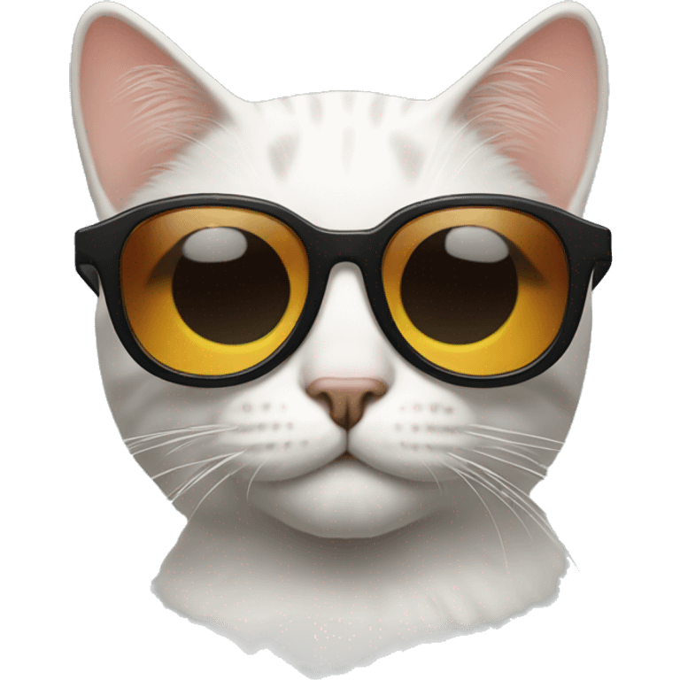 Cat with sunglasse emoji