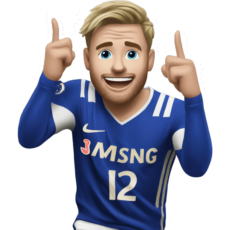 Cole Palmer of Chelsea CELEBRAC emoji