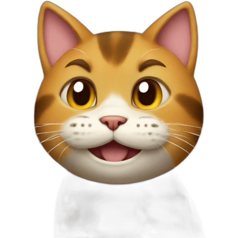 Mario cat emoji