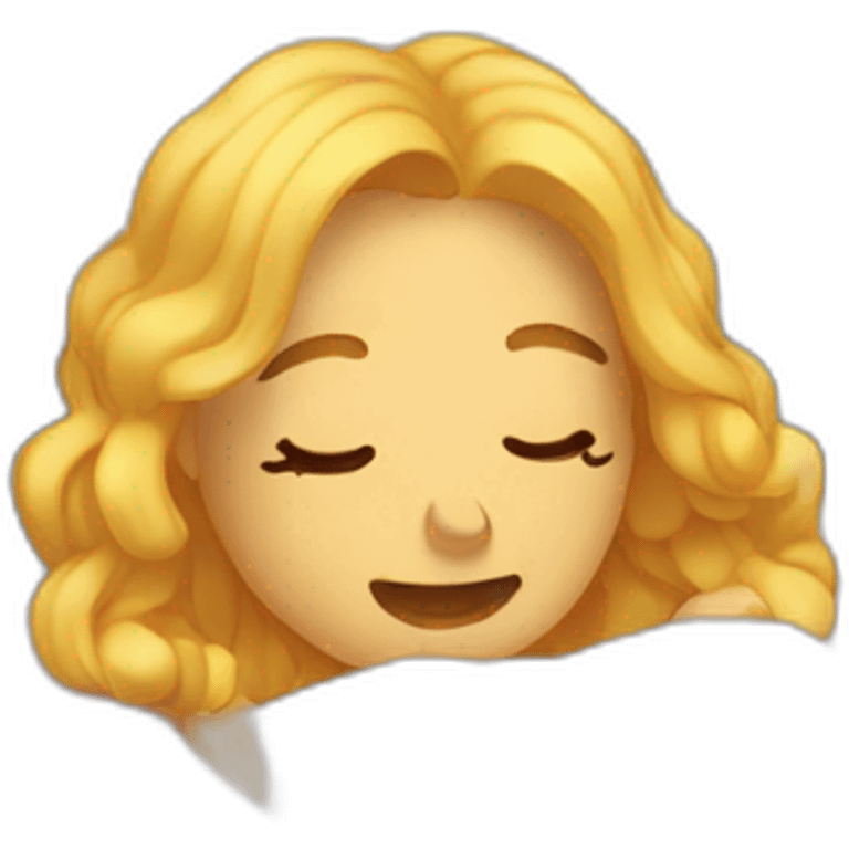 Angèle-sleep emoji