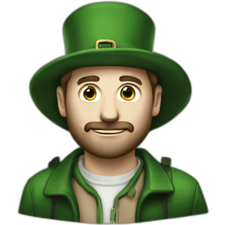 irish guy going to berghain emoji