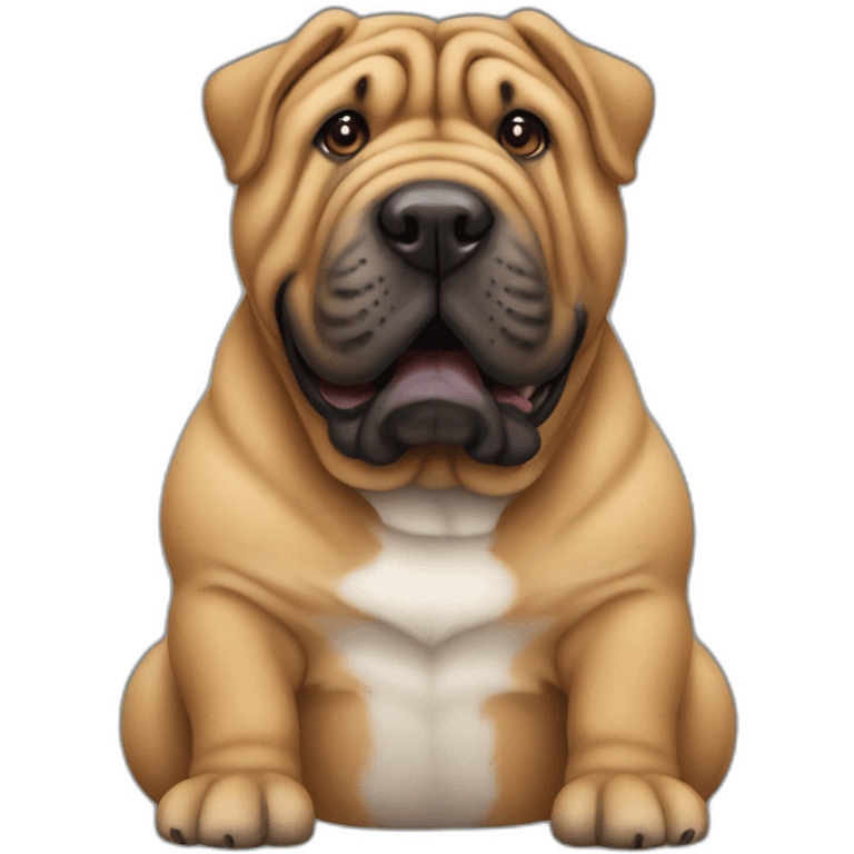 Sharpei emoji