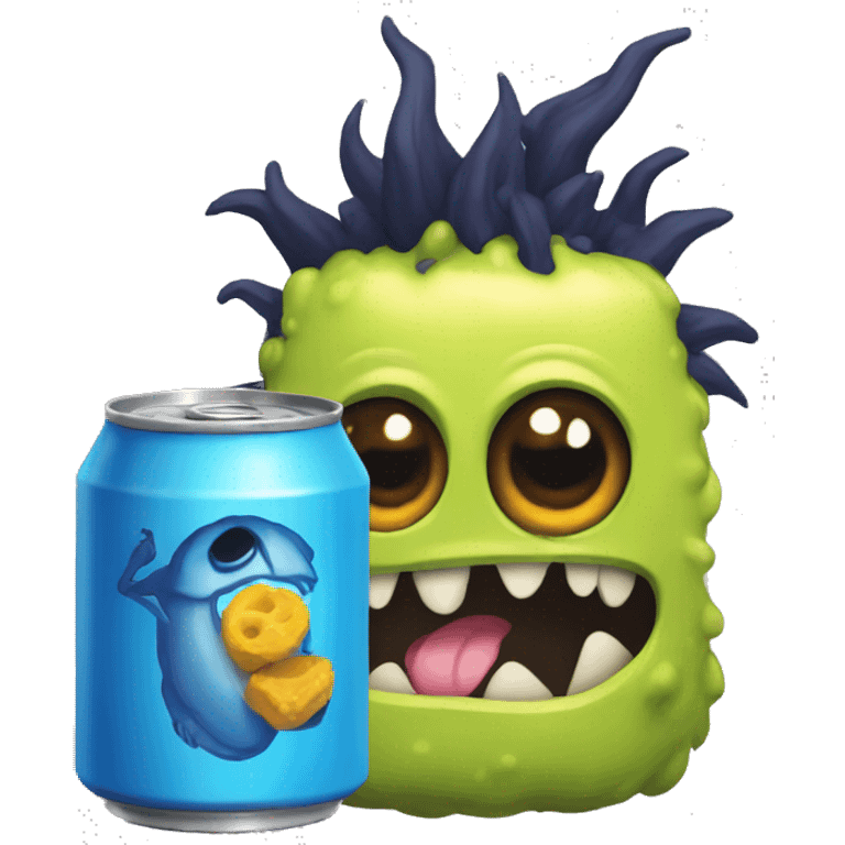 Cannette de monster  emoji