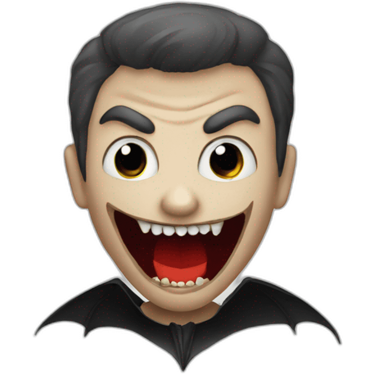 Un vampire emoji