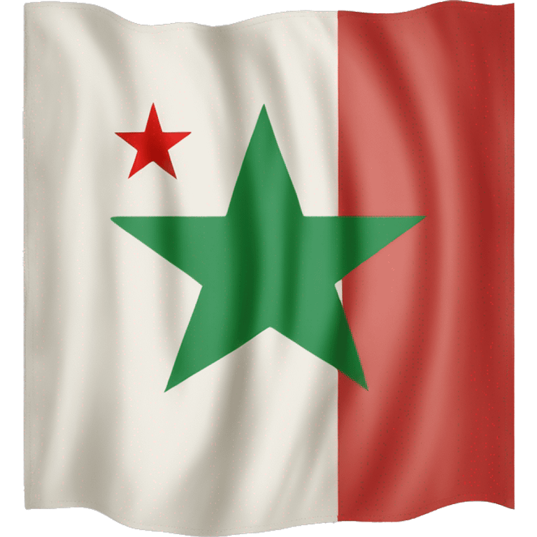 Accurate Syrian opposition flag emoji