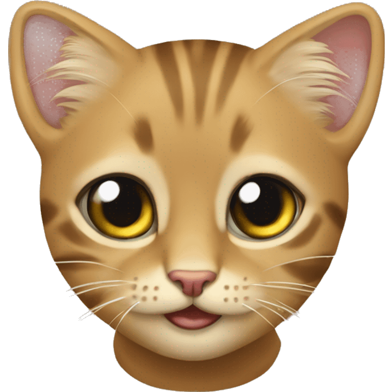 Кошка с елкой  emoji